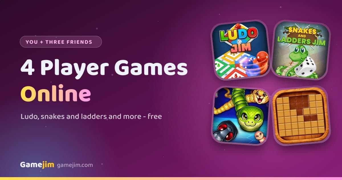 4 Player Games Online: The Best Games to Play With Friends