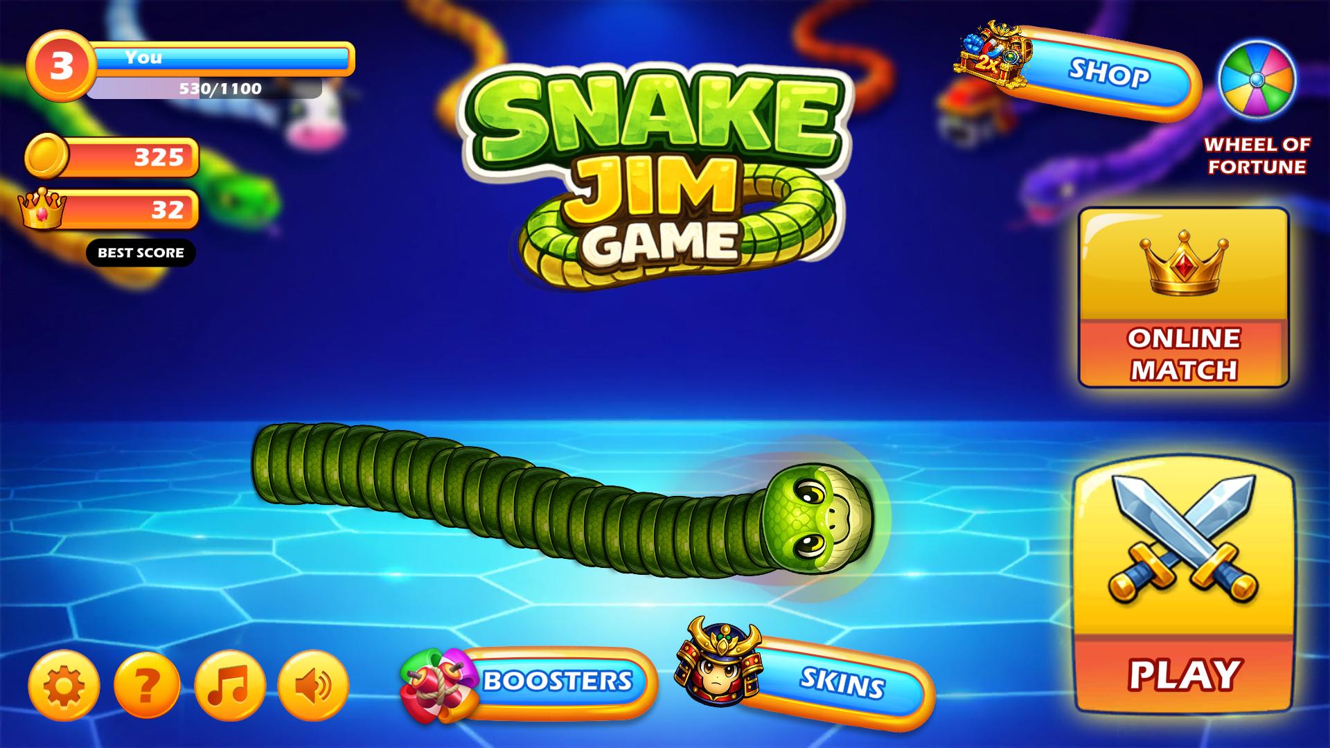 Snake Game Jim screenshot 1